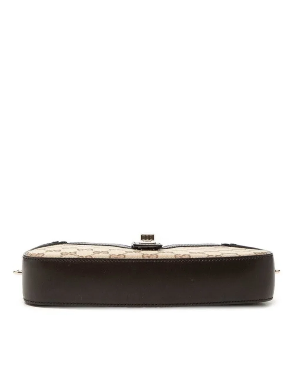 Gucci GG Canvas Moonside Handbag Beige Brown
